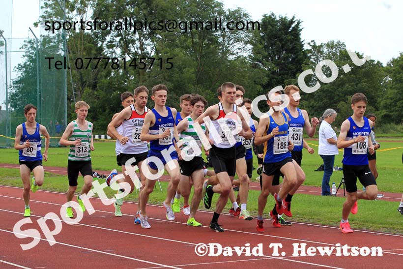 1500 metres, 2023 NEGP 5 Monkton, Wed, July 26th. Photo: David T. Hewitson/Sports for All Pics